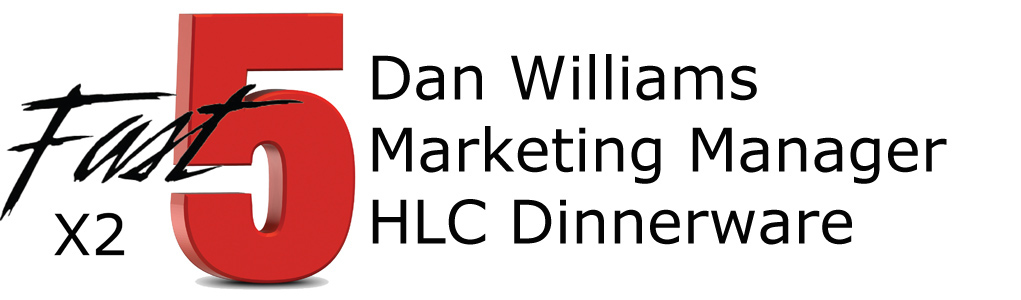 Five (x2) Questions: Dan Williams, HLC Dinnerware on RAK Porcelain