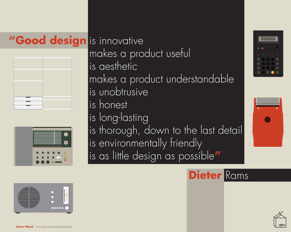Good Design Is…..