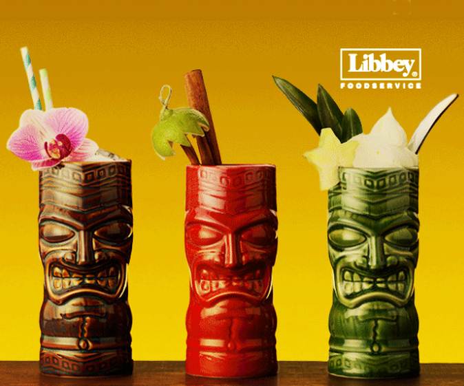 More Tiki. Just When You’ll Need It. From Libbey…..