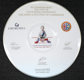 Churchill China Has A Royal Reception in Singapore