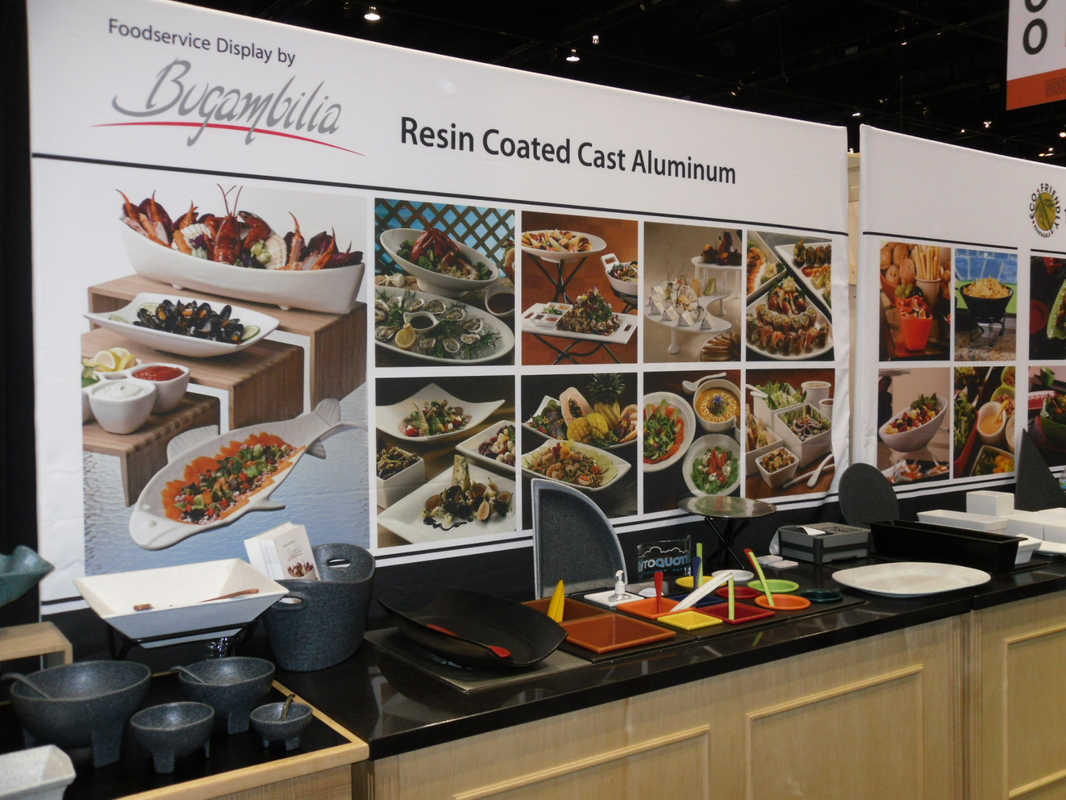 Bugambilia: Differentiating Buffet Displays With Color….and Quality.