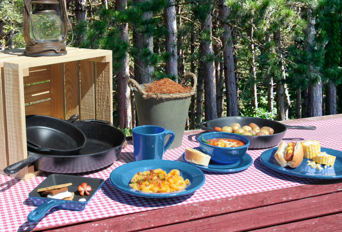 Elite Global Solutions: BASE CAMP Dinnerware Serves Outdoor Dining Well
