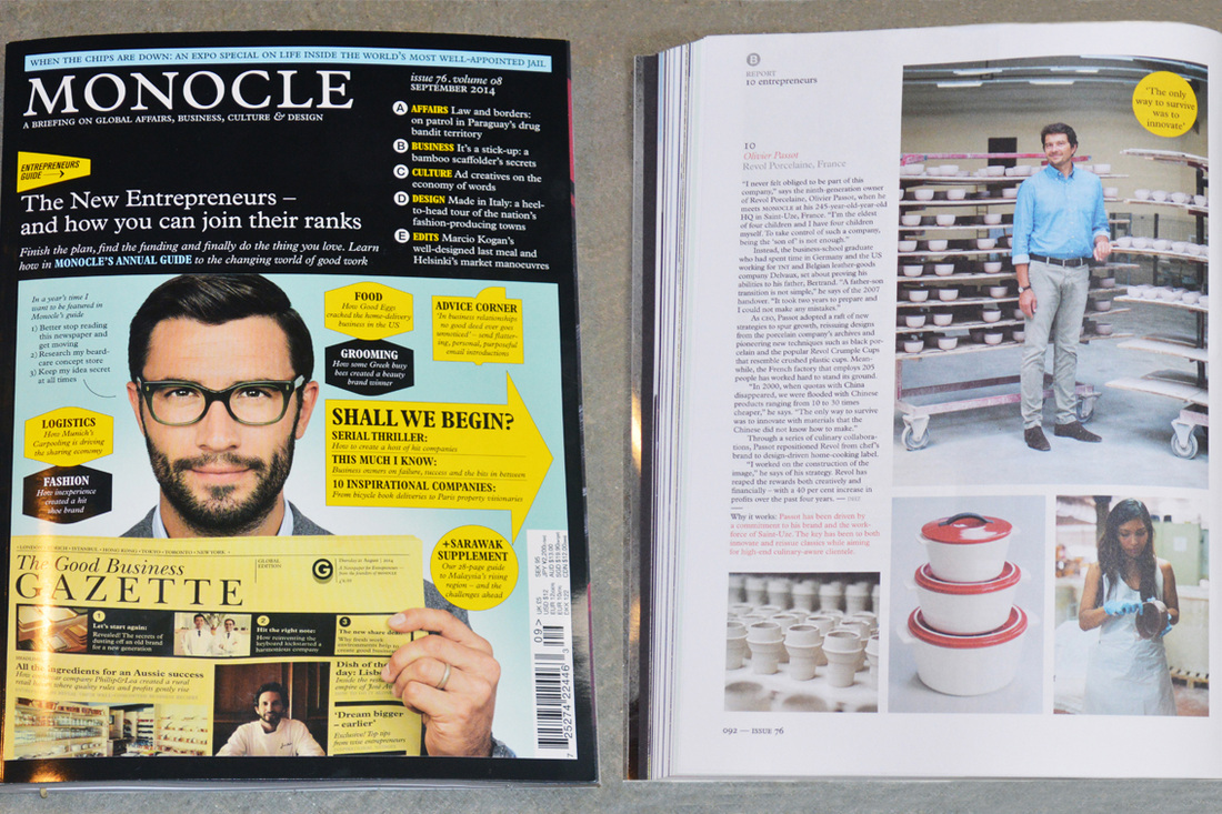 Revol’s Olivier Passot Profiled in Latest Issue of Monocle