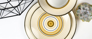 Royal Crown Derby's new OSCILLATE is perfect for executive and upscale dining.