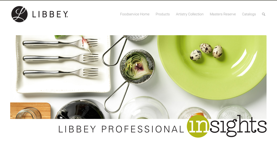 Libbey Talks Trends With New LIBBEY PROFESSIONAL INSIGHTS