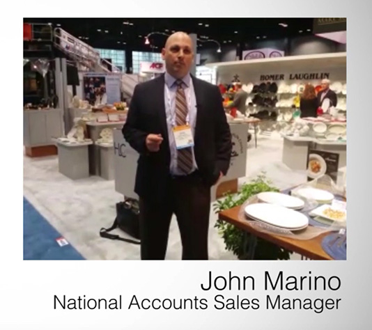 Three for Thursday – John Marino, National Accounts Sales Manager, Homer Laughlin China