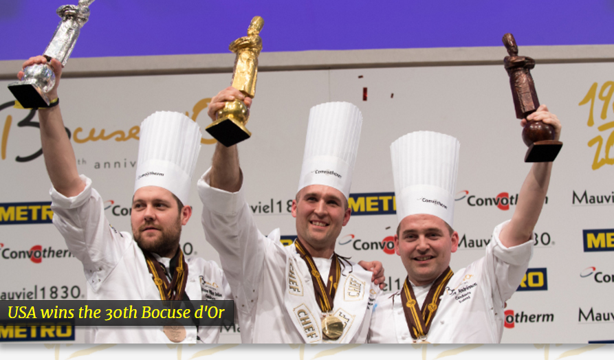 BREAKING NEWS: USA Takes Gold at Bocuse d’Or Culinary Event