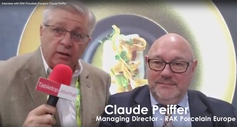 Interview with RAK Porcelain-Europe’s Claude Peiffer