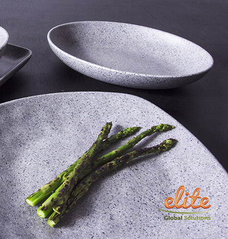 Elite Global Solutions New TENAYA Melamine Dinnerware Brings Natural Look and Texture to the Restaurant Table