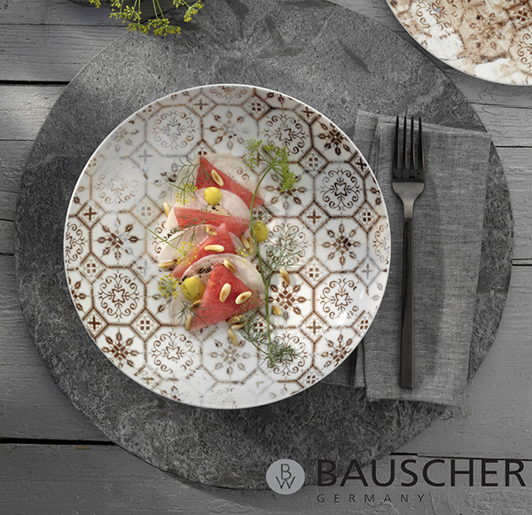 Bauscher Brings Mediterranean Inspiration – Antique Style for Purity