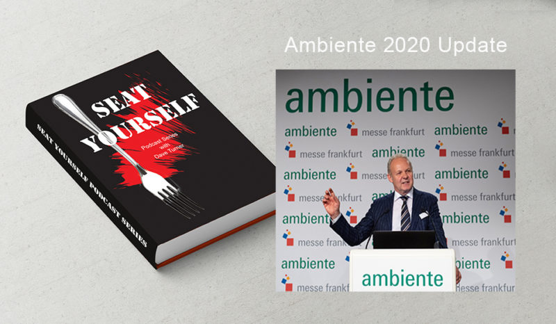 Ambiente 2020: New HoReCa Showcase Update to Air on SEAT YOURSELF