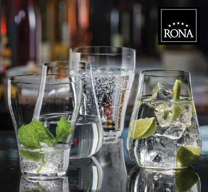 Rona’s New Linea Umana Glassware: A Fresh Take on Water & Wine
