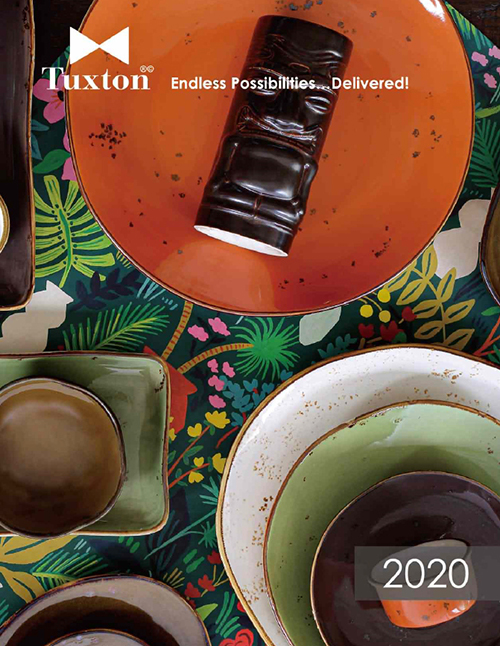 Tuxton China: New Catalog Showcases Clients & Creative